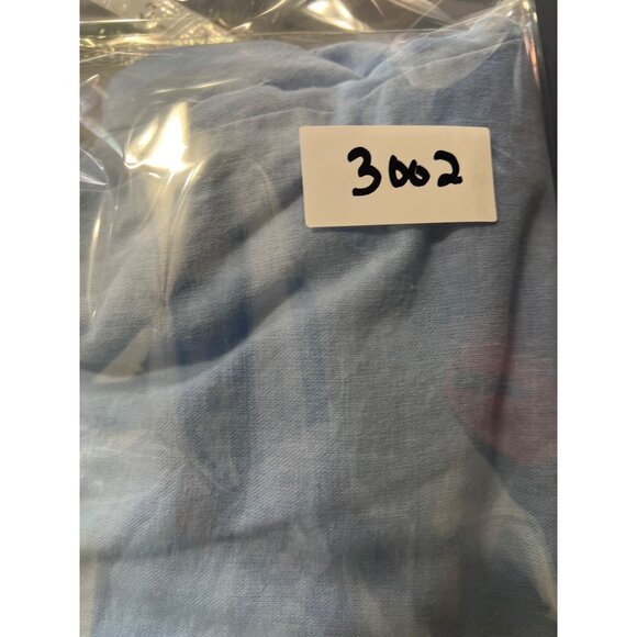 Sag Harbor Light Blue Embroidered Linen Blend Capri Pants‎ Sz 18 Lagenlook Beach - Picture 13 of 13